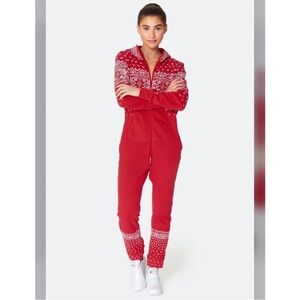 Onepiece Alpine Jumpsuit 2.0 Unisex Red size Small